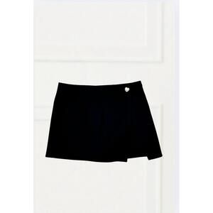NEW THEME girl's dani skort with heart in black